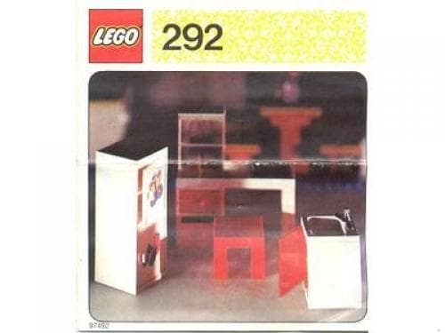 Kitchen Sink and Cupboards LEGO set (#292-1)