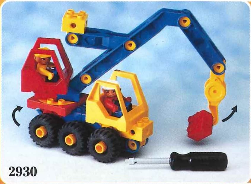 Mobile Crane LEGO set (#2930-1)