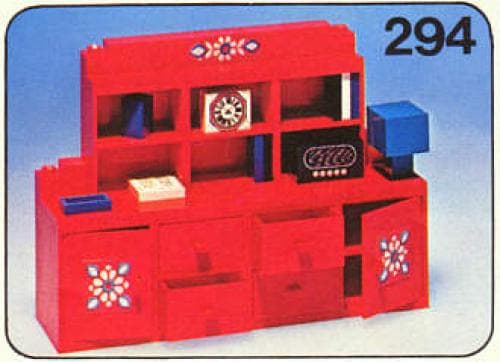 Wall Unit LEGO set (#294-1)
