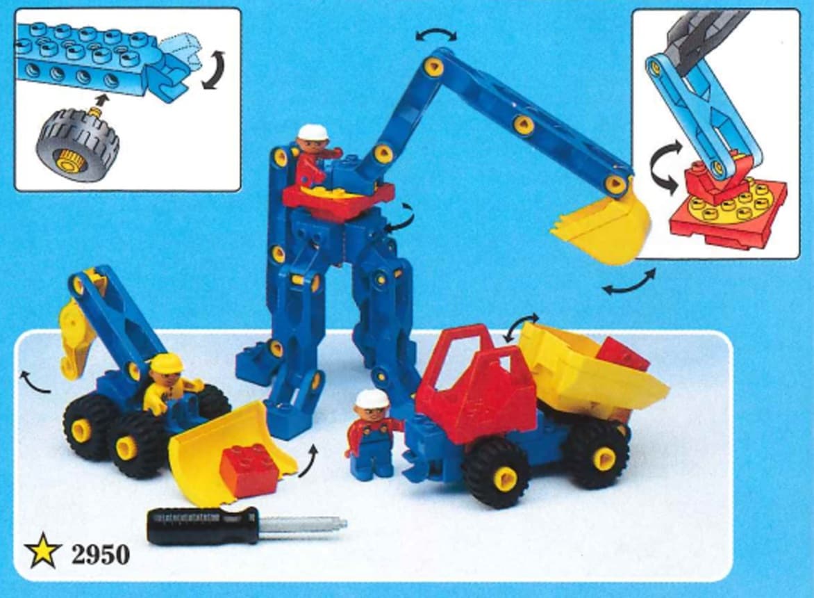 Construction Site LEGO set (#2950-1)