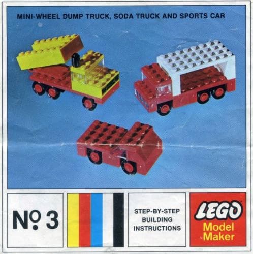 Mini-Wheel Model Maker No. 3 LEGO set (#3-8)