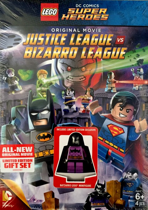 DC Comics Super Heroes: Justice League vs Bizarro League (DVD + Blu-Ray) LEGO set (#3000062305-1)