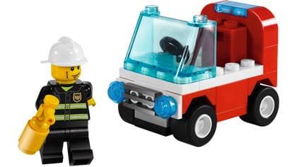 Fireman's Car LEGO set (#30001-1)