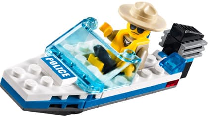Police Boat LEGO set (#30017-1)