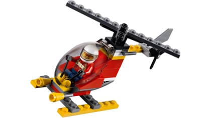 Fire Helicopter LEGO set (#30019-1)