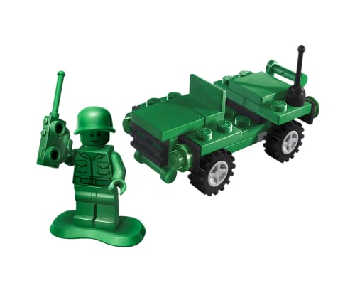 Army Jeep LEGO set (#30071-1)