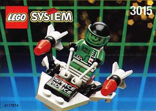 Space Police Car LEGO set (#3015-1)