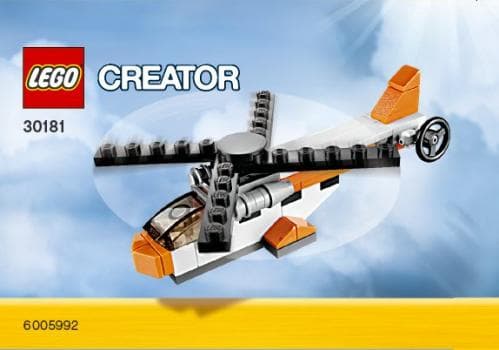 Helicopter LEGO set (#30181-1)