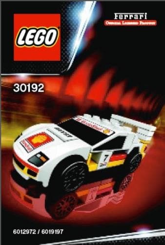 F40 LEGO set (#30192-1)