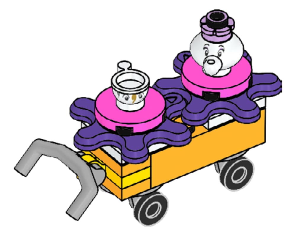 Mrs Potts and Chip LEGO set (#302006-1)