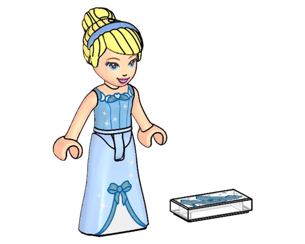 Cinderella LEGO set (#302104-1)
