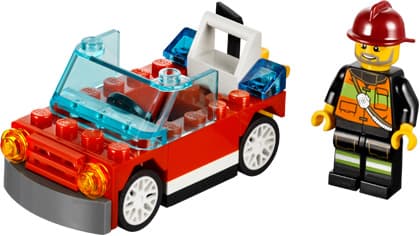 Fire Car LEGO set (#30221-1)