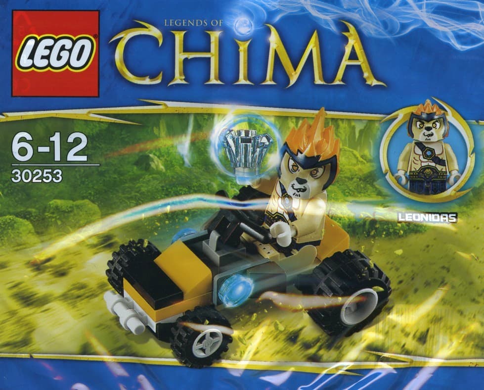 Leonidas' Jungle Dragster LEGO Legends of Chima set (#30253-1, 2013)