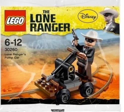 Lone Ranger's Pump Car LEGO set (#30260-1)
