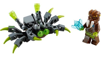 Spider Crawler LEGO Legends of Chima set (#30263-1, 2014)
