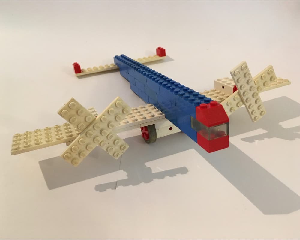 Aeroplane LEGO set (#303-2)
