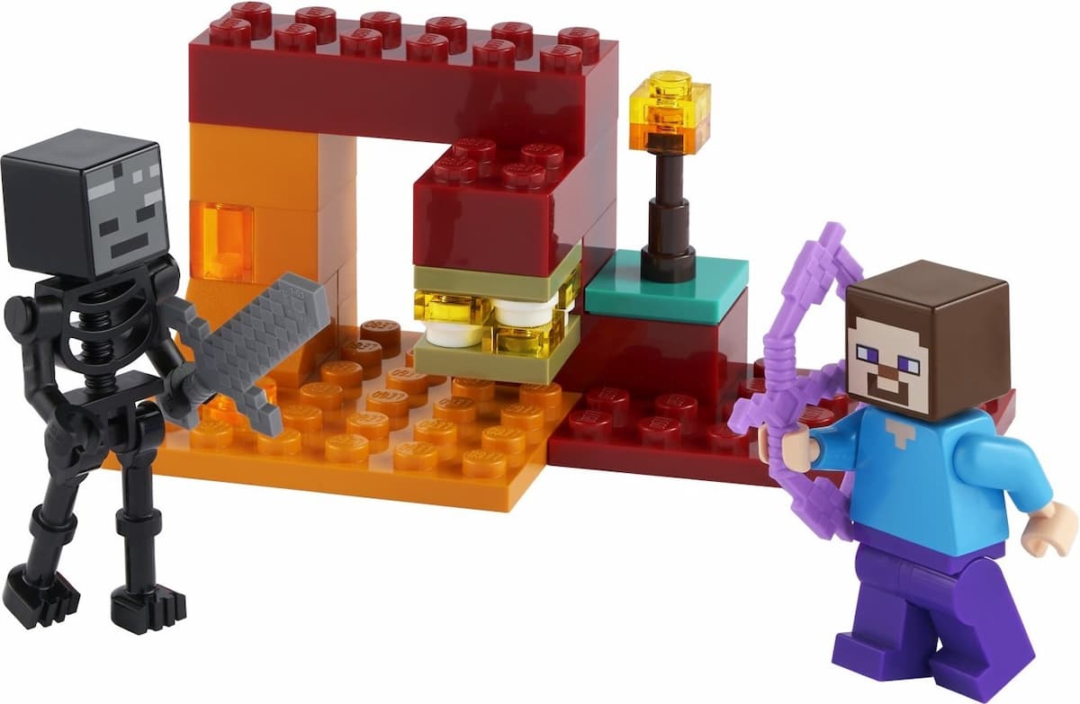 The Nether Duel LEGO set (#30331-1)