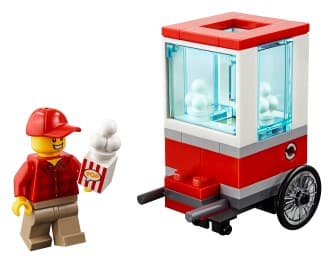 Popcorn Cart LEGO set (#30364-1)