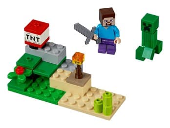 Steve and Creeper LEGO set (#30393-1)