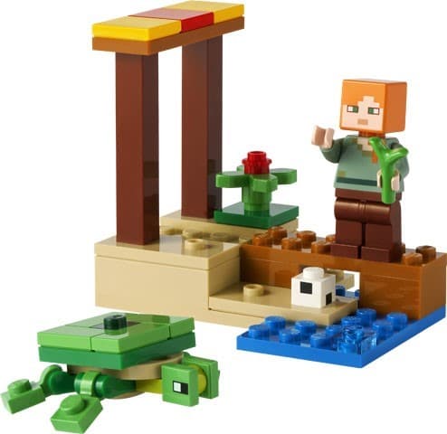 The Turtle Beach LEGO set (#30432-1)