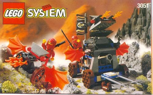 Blaze Attack LEGO set (#3051-1)