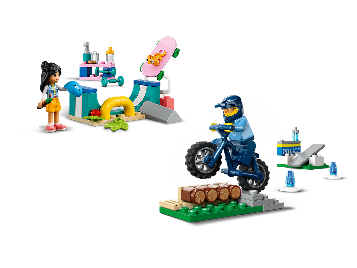 Police Bicycle Training & Skate Ramp LEGO set (#30638-2)