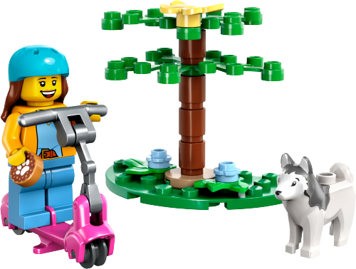 Dog Park and Scooter LEGO set (#30639-1)
