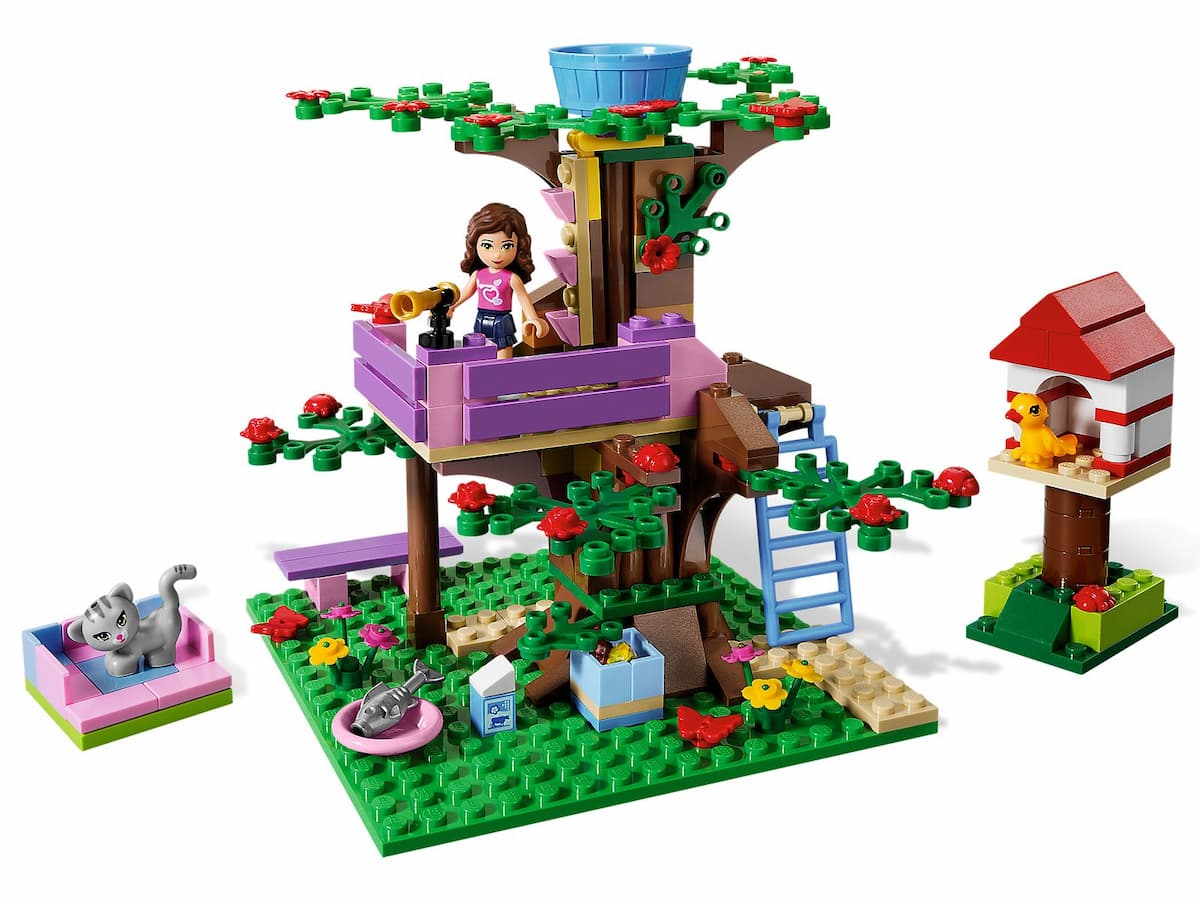 Olivia's Tree House LEGO set (#3065-1, 2012)
