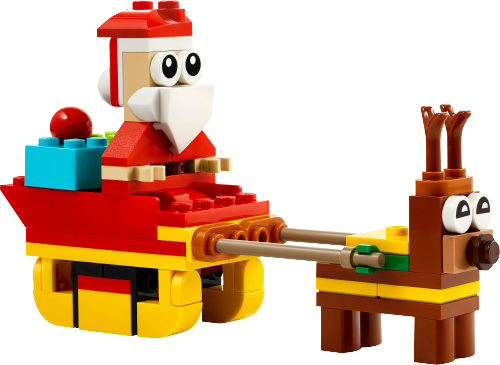 Santa's Sleigh Ride LEGO set (#30670-1)