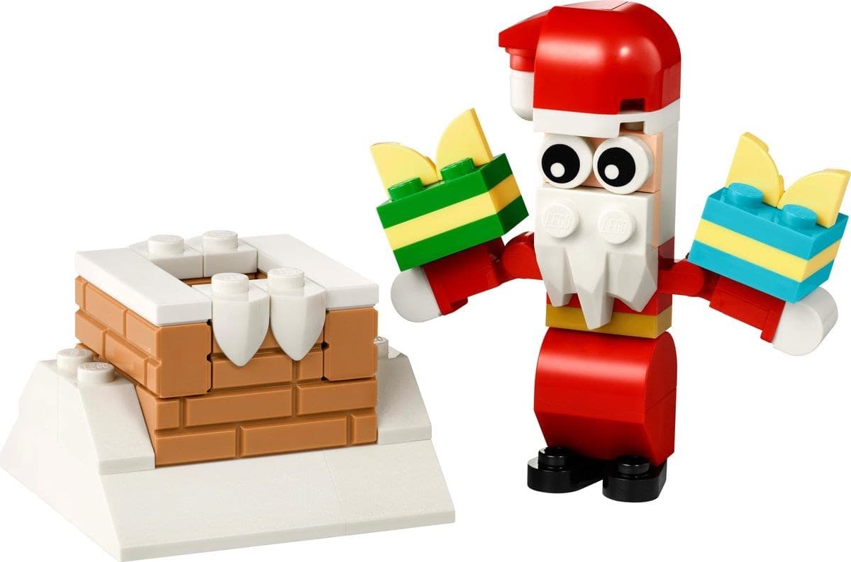 Christmas Chimney Fun with Santa LEGO set (#30692-1)