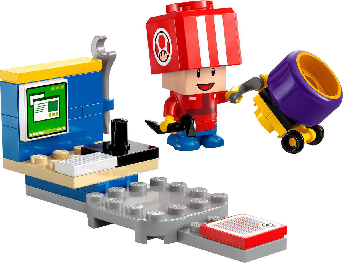 Toad (Pit Crew) LEGO set (#30702-1)