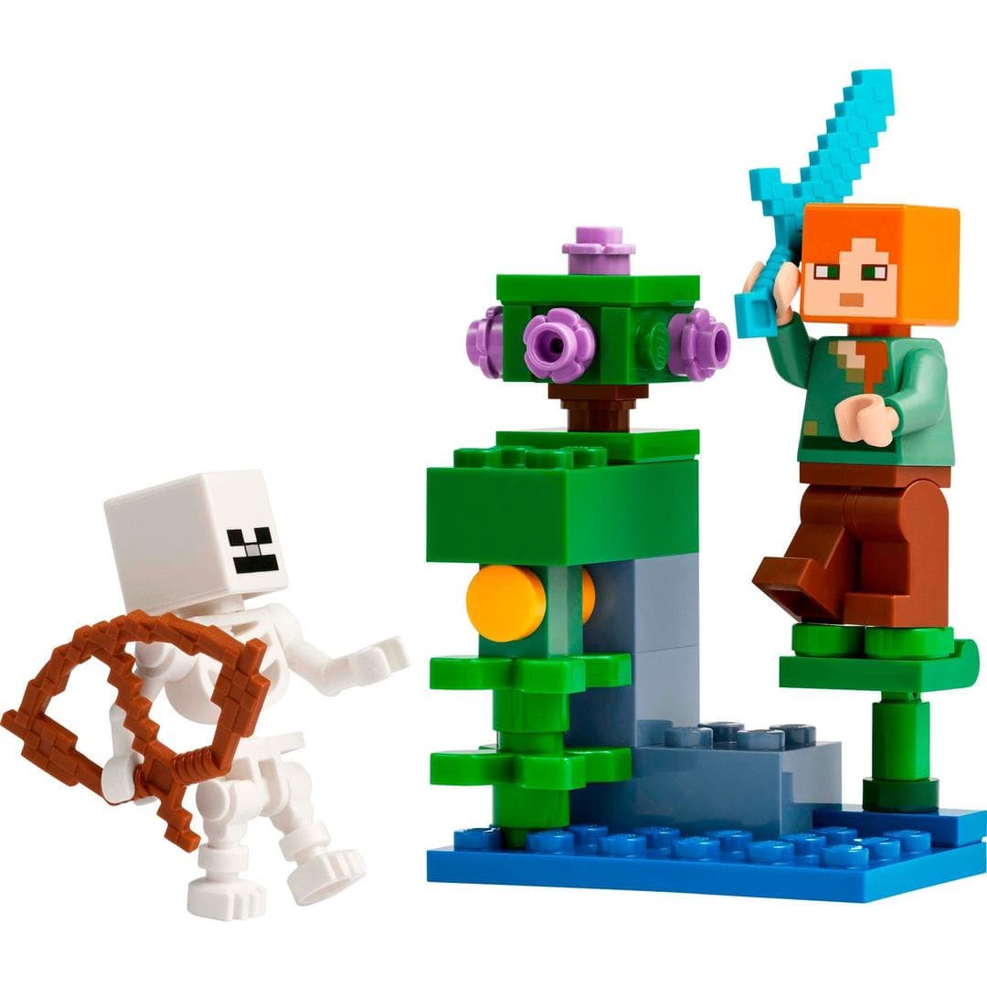 The Lush Cave Fight LEGO set (#30705-1)