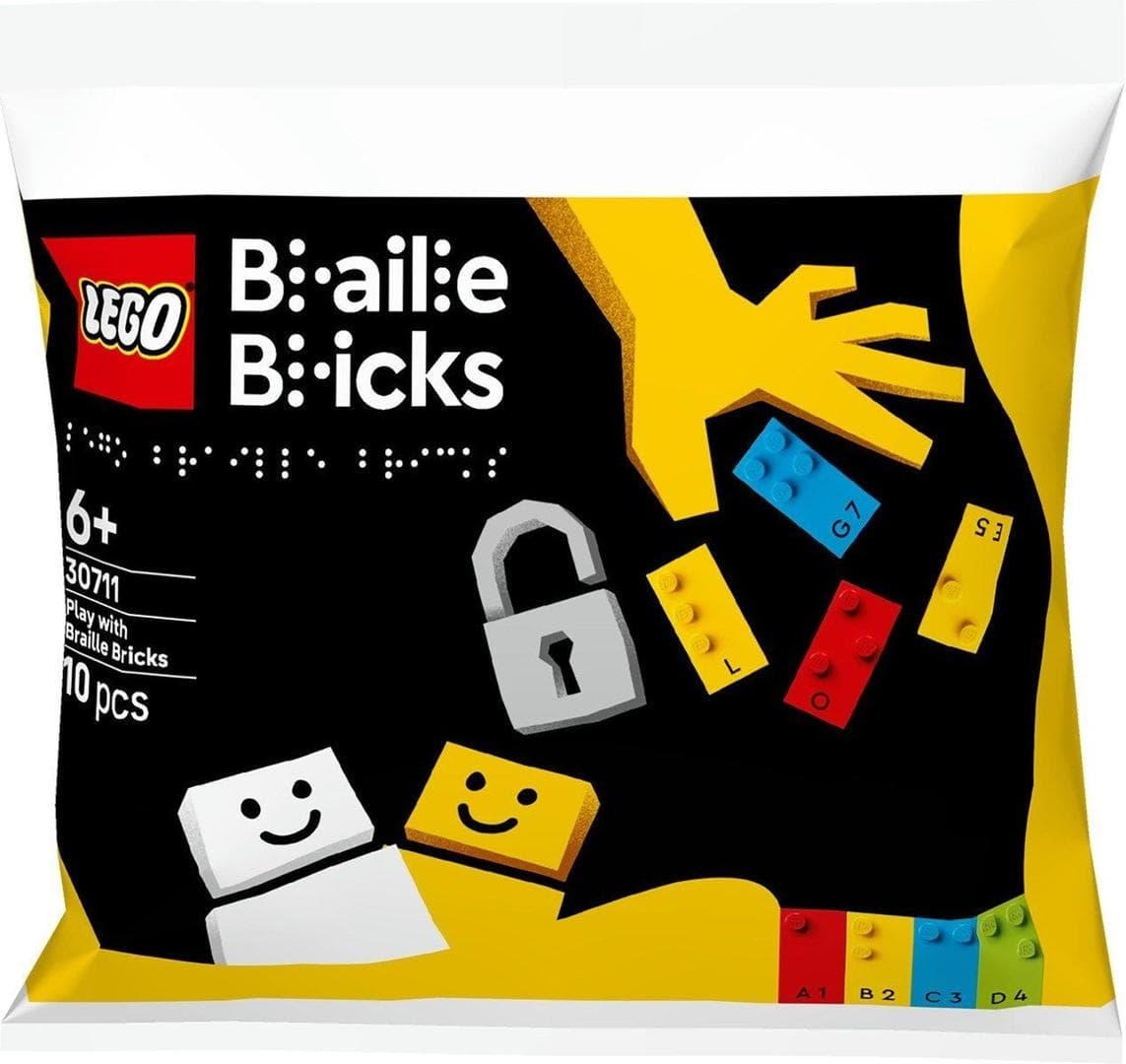 Play with Braille Bricks LEGO set (#30711-1)