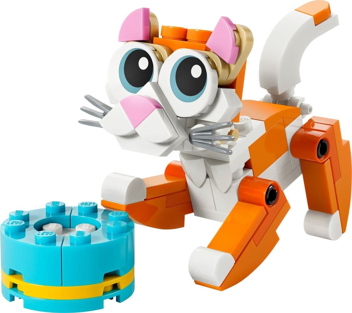 Orange Cat LEGO set (#30714-1, 2026)