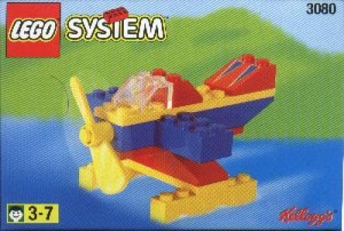 Kellogg's Promotional Set: Plane LEGO set (#3080-1)