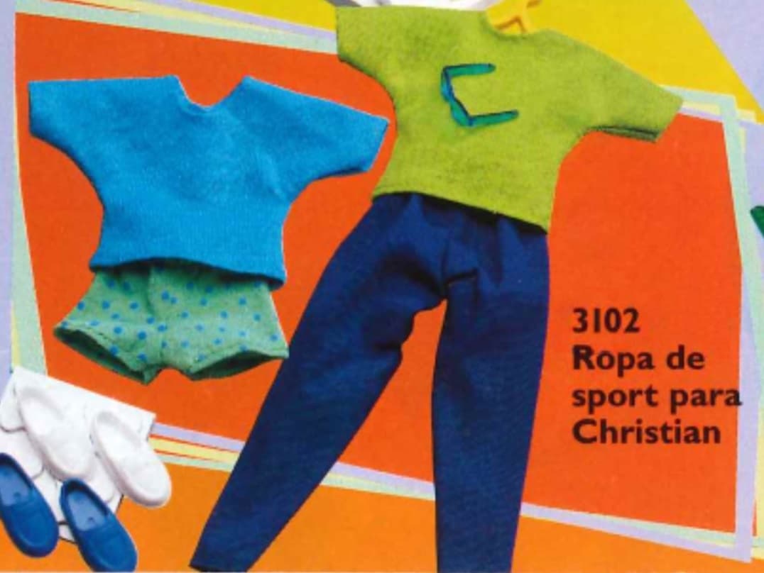 Leisure Wear for Christian LEGO set (#3102-1)