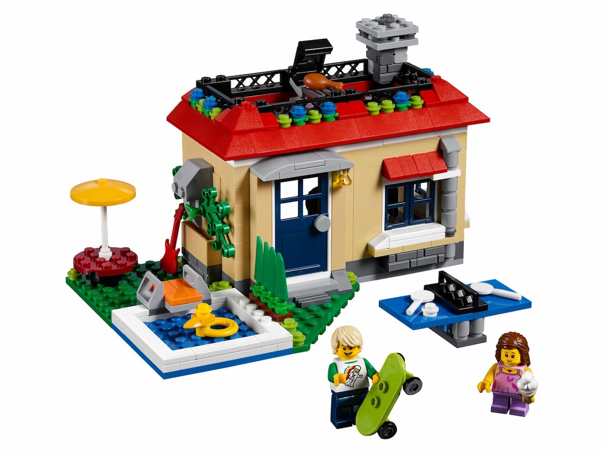 Modular Poolside Holiday LEGO set (#31067-1)
