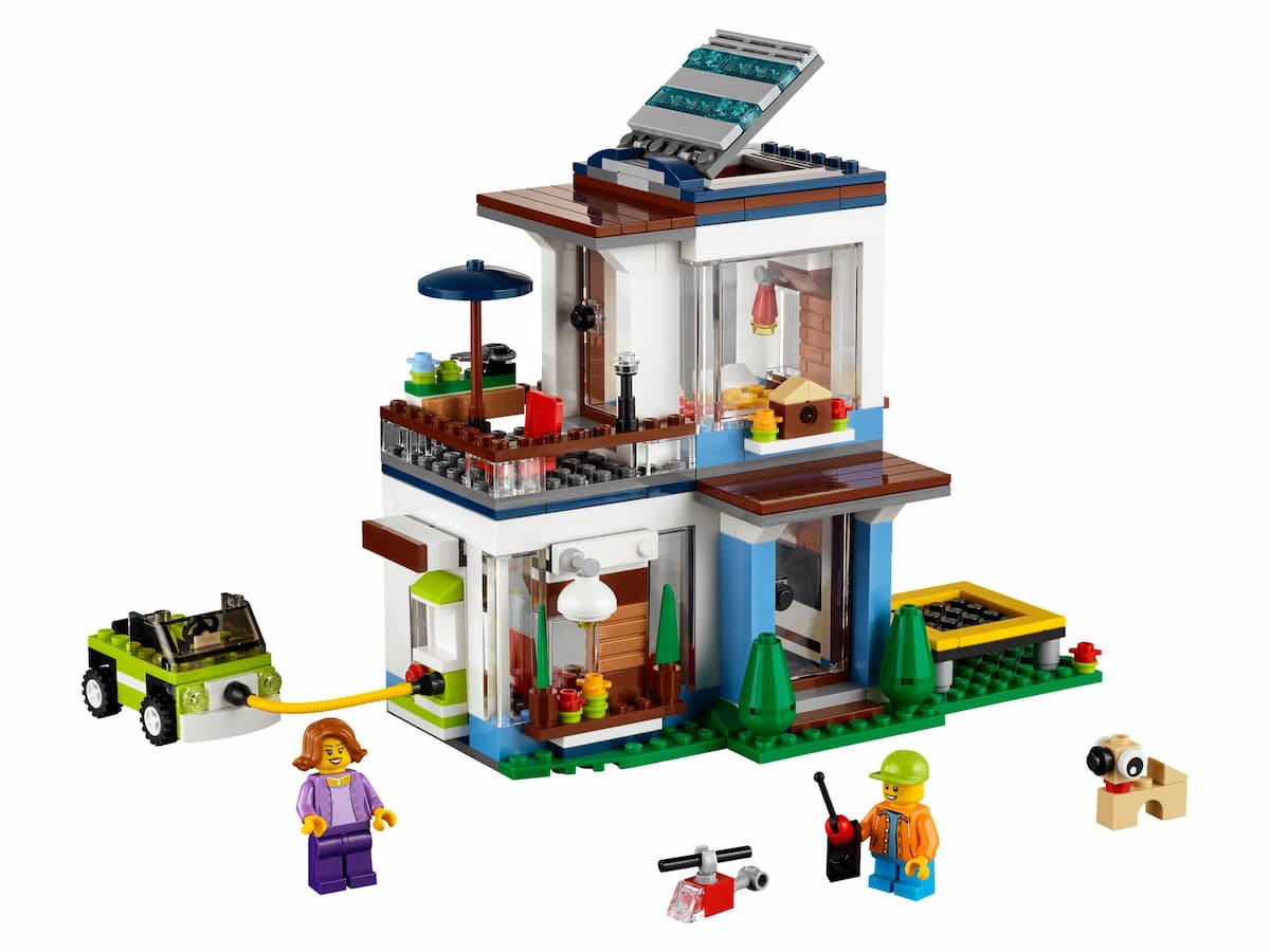 Modular Modern Home LEGO set (#31068-1)