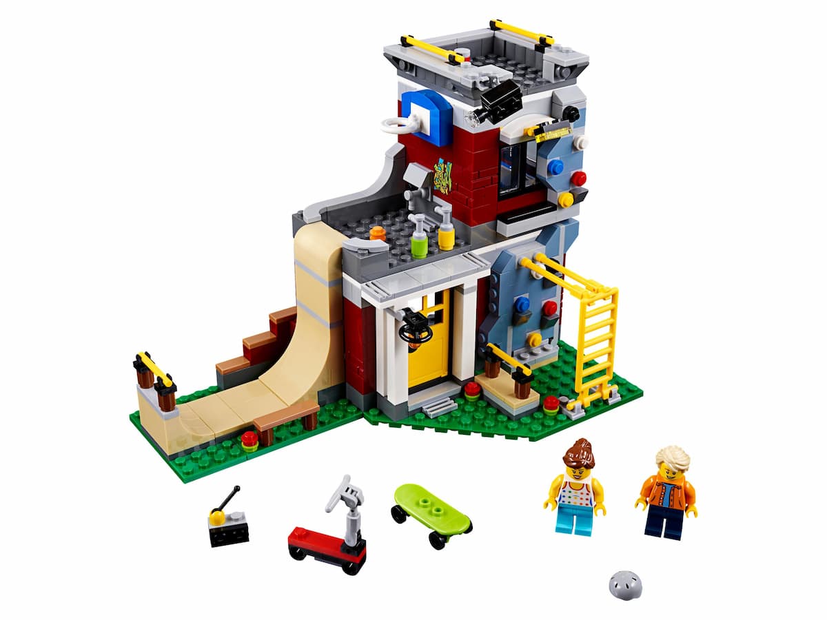 Modular Skate House LEGO set (#31081-1)