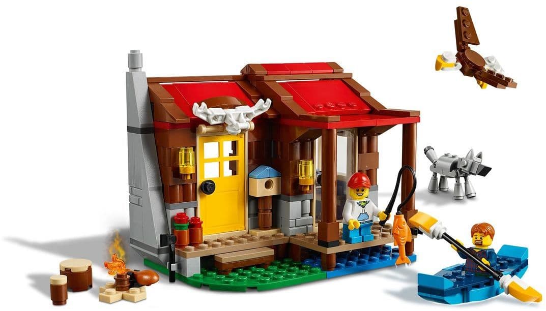 Outback Cabin LEGO set (#31098-1)