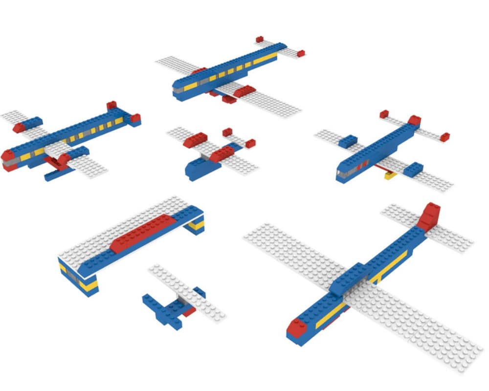 Airplanes LEGO set (#311-4)