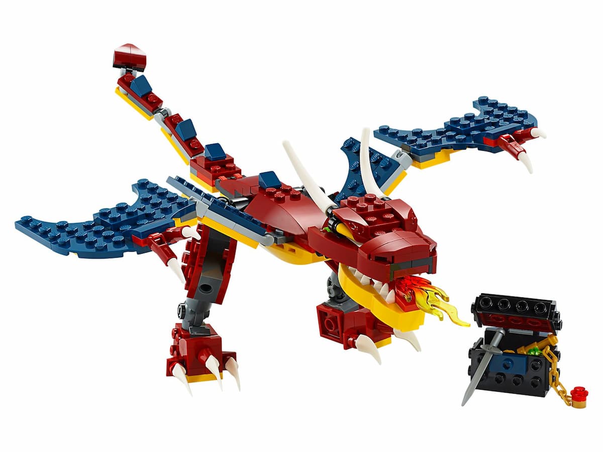 Fire Dragon LEGO set (#31102-1)