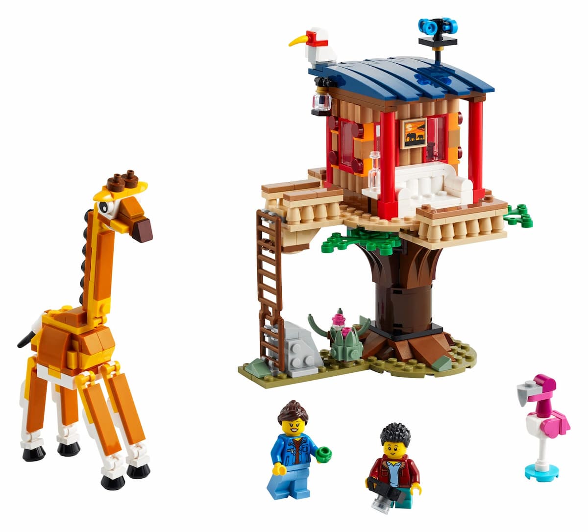 Safari Wildlife Tree House LEGO set (#31116-1)