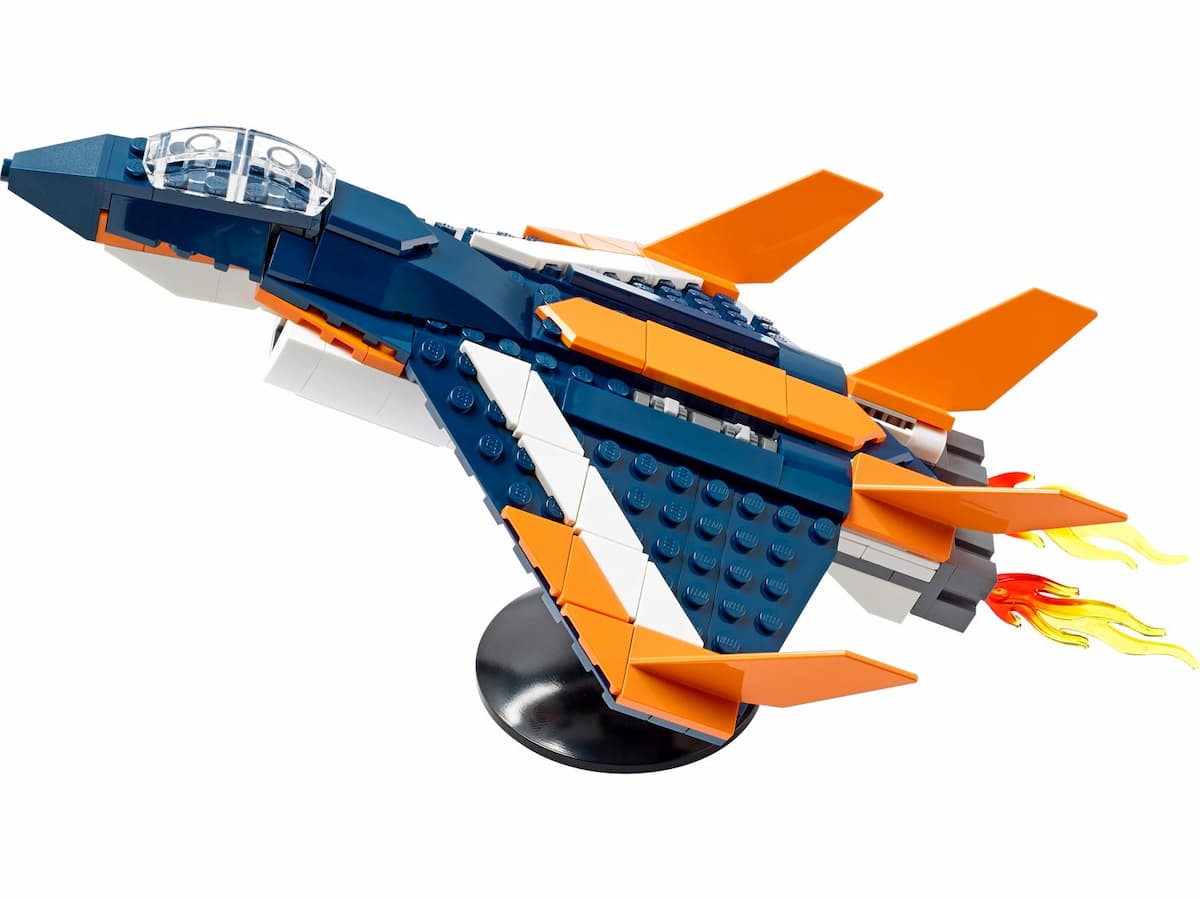 Supersonic-jet LEGO set (#31126-1)