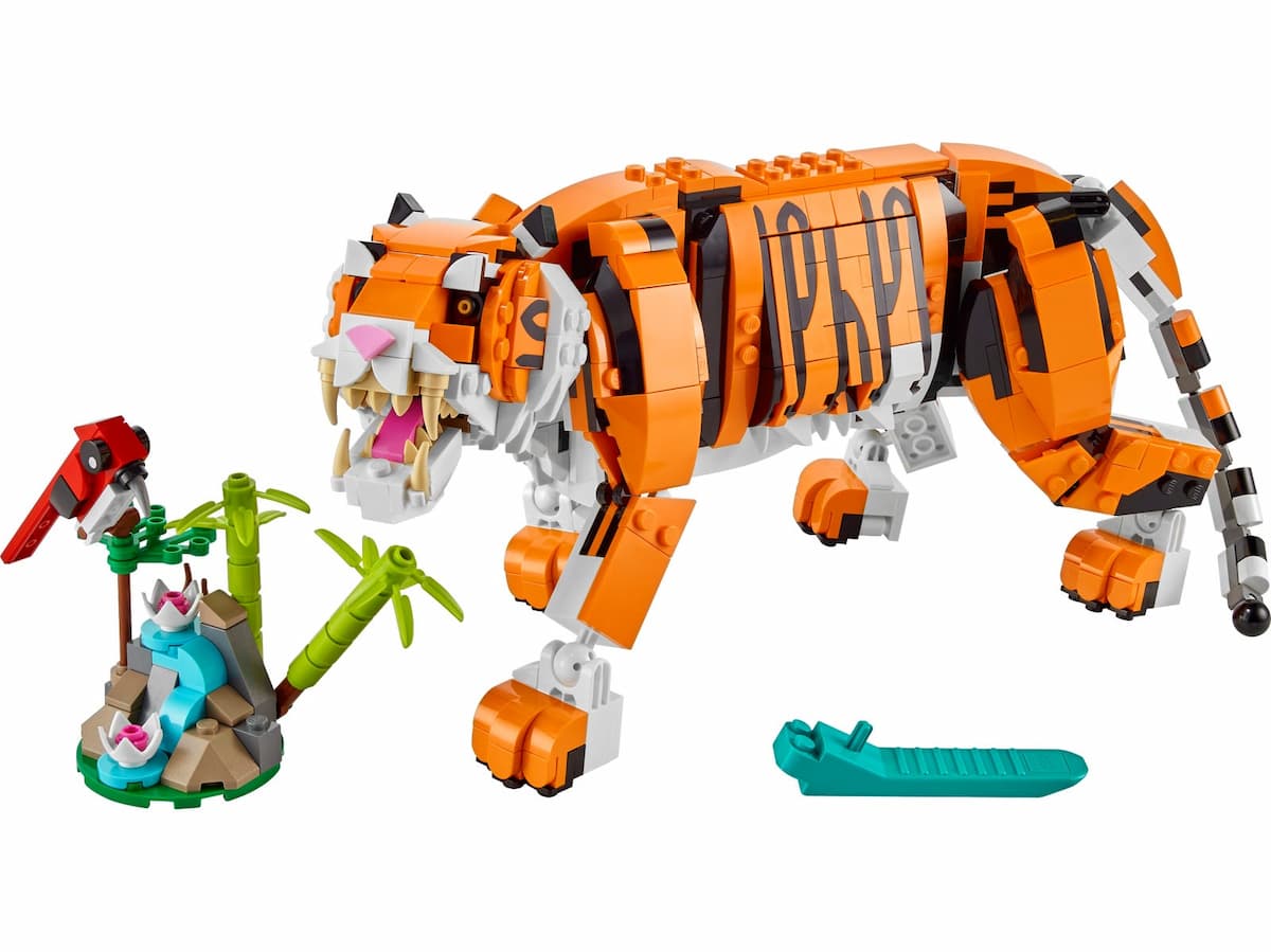 Majestic Tiger LEGO set (#31129-1)