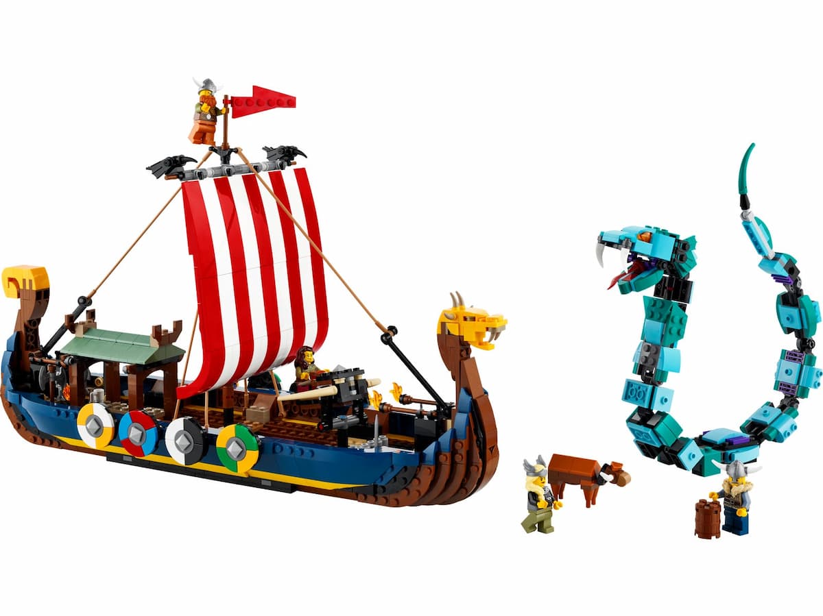 Viking Ship and the Midgard Serpent LEGO set (#31132-1)