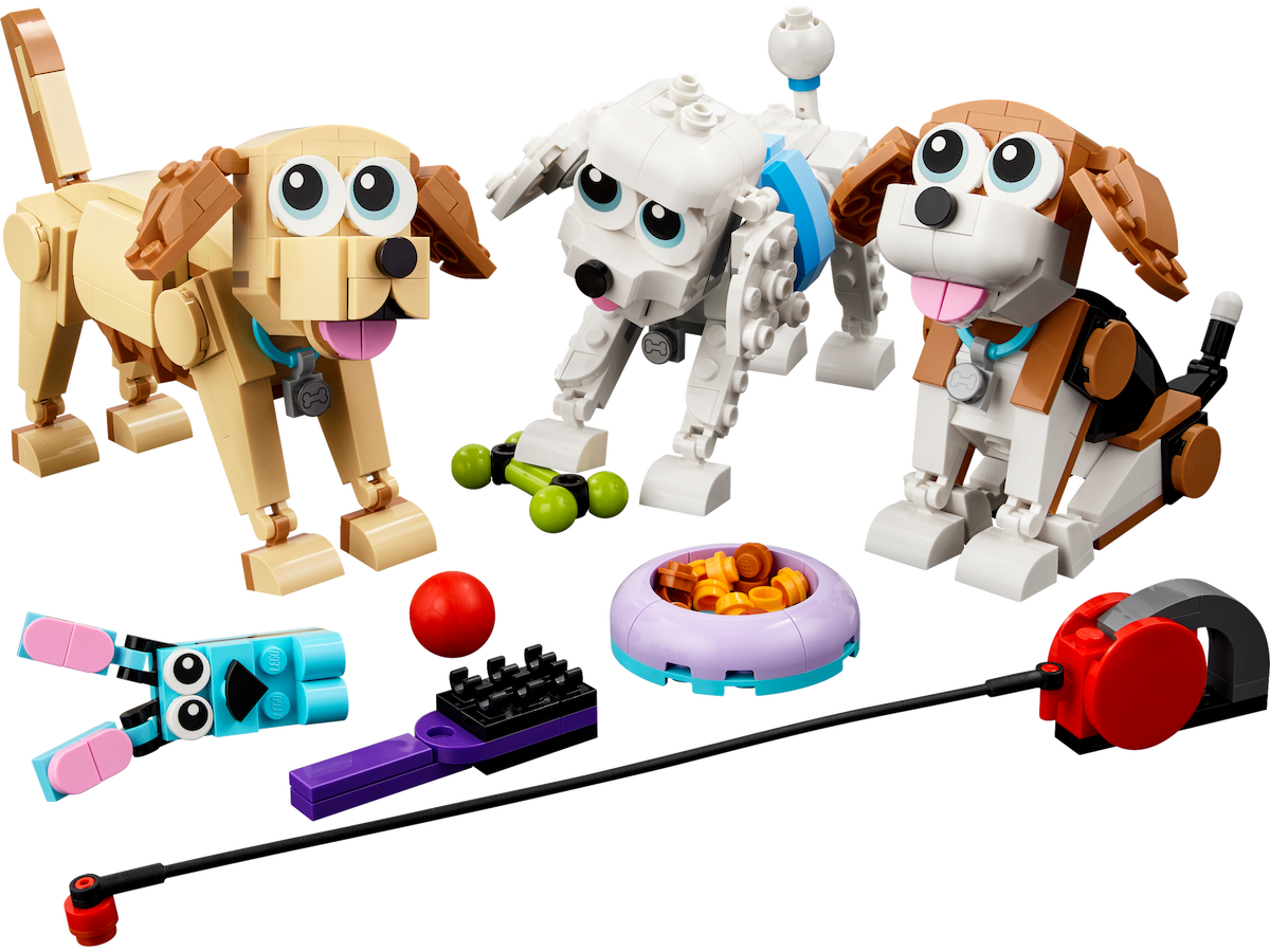 Adorable Dogs LEGO set (#31137-1)