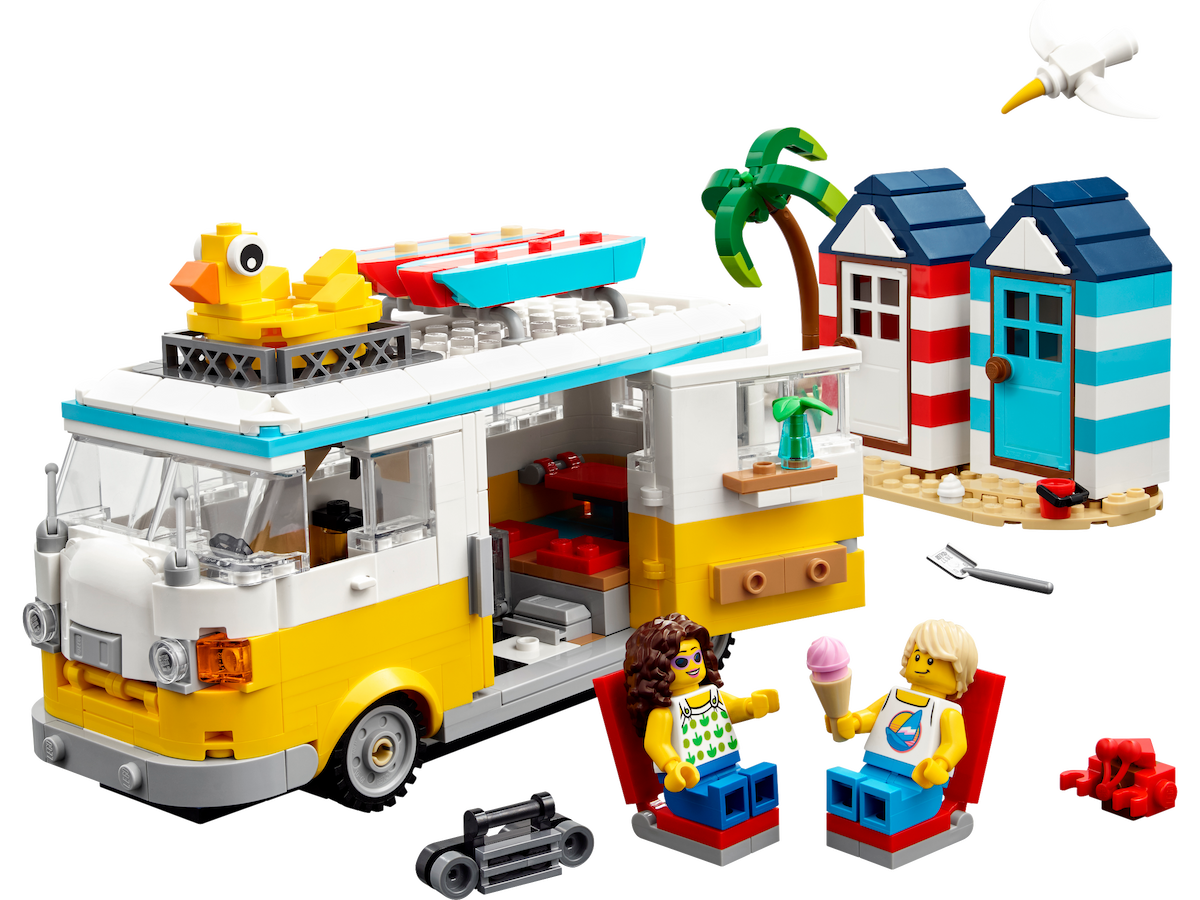 Beach Camper Van LEGO set (#31138-1)