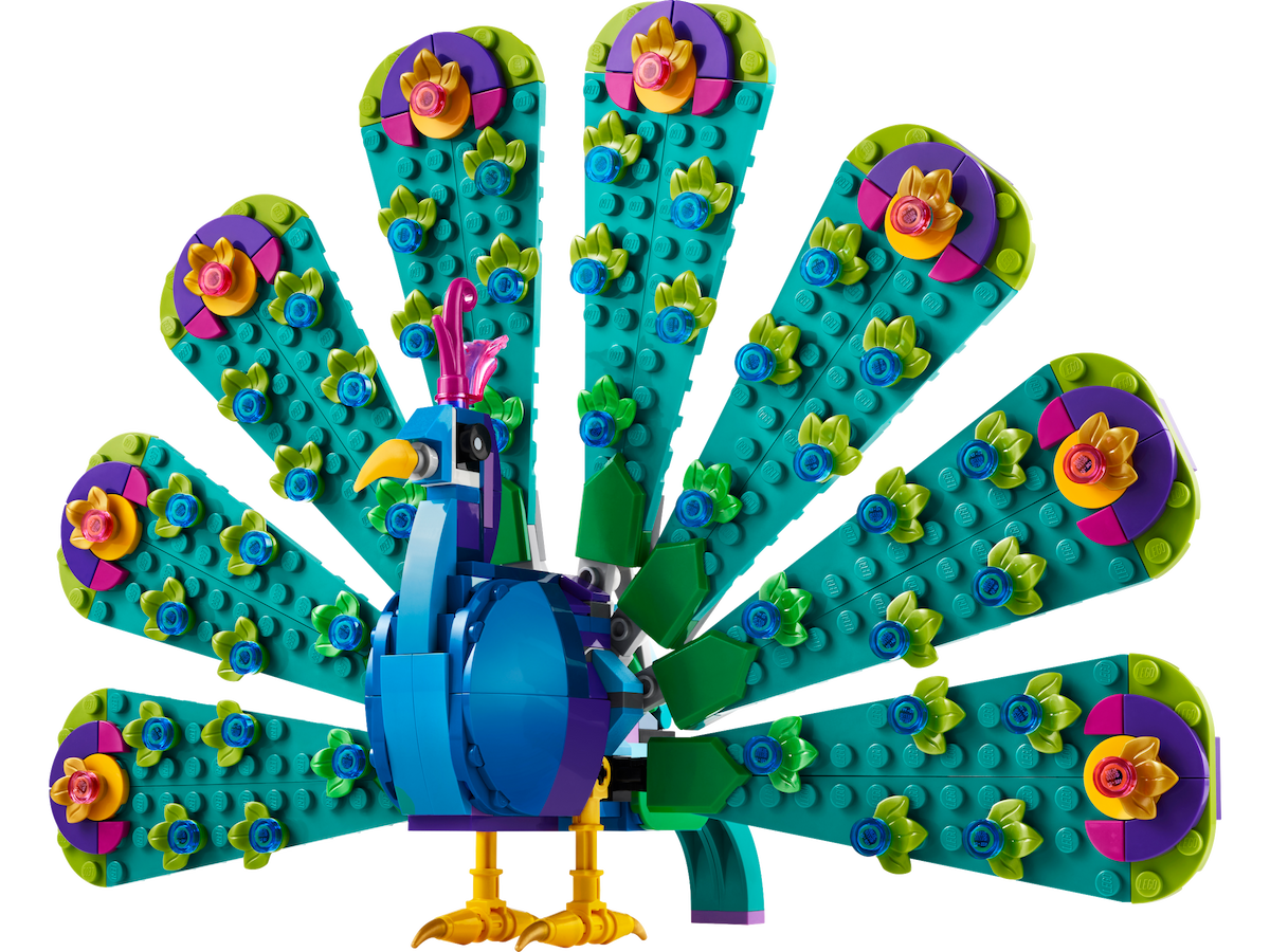 Exotic Peacock LEGO set (#31157-1)
