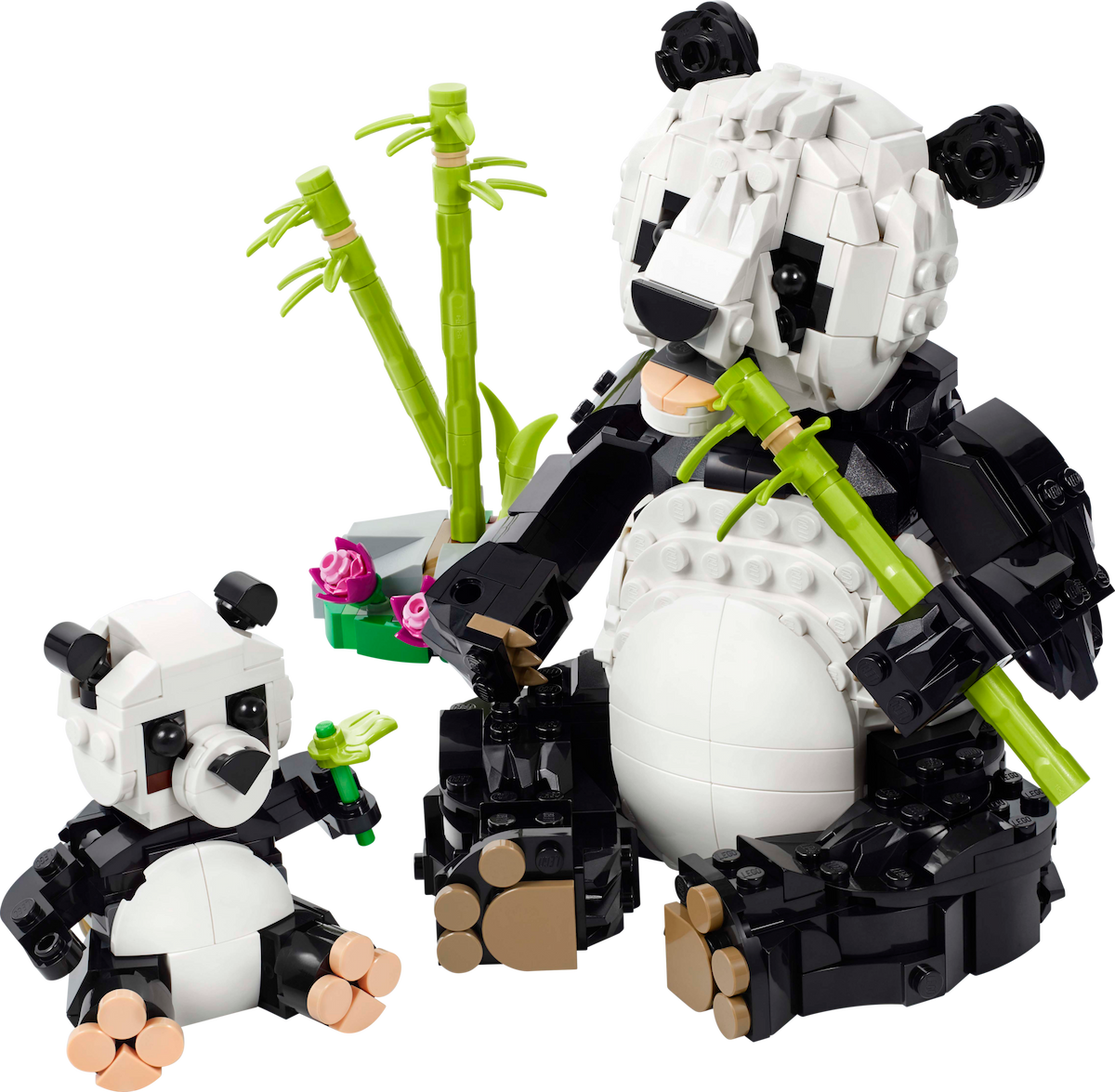Wild Animals: Panda Family LEGO set (#31165-1)